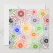 Invitations bleus de douche de bébé de moustache (Dos)