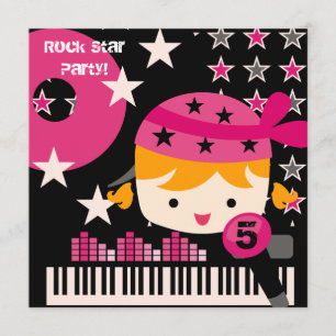 Invitations blondes faites sur commande