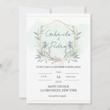 Invitations Boda En Espanol