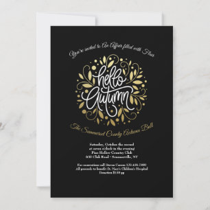 Invitations Bonjour Automne