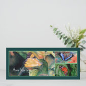 Invitations brésiliennes de papillons (Debout devant)