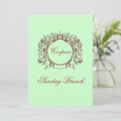 Invitations brunch du dimanche (Debout devant)