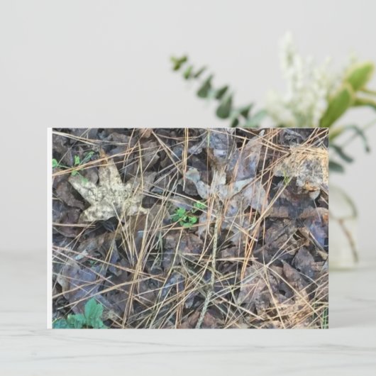 Invitations Camo Blank, Camouflage (Debout devant)