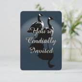 Invitations canadiennes Personnalisé Canada Goose (Debout devant)