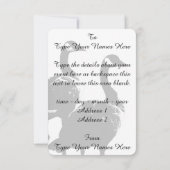 Invitations canadiennes Personnalisé Canada Goose (Dos)