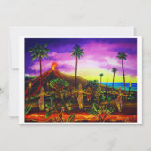 Invitations CBjork Lava Luau (Devant)