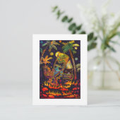 Invitations chaudes de lave de Tiki (Debout devant)