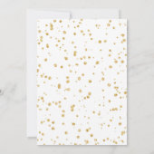 Invitations Chic Dark Purple Floral & Gold Wedding (Dos)