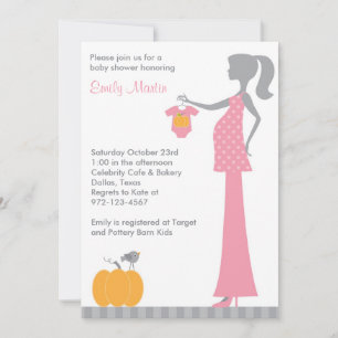 Invitations Chic Pink et Grey