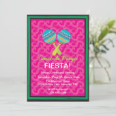Invitations Cinco de Mayo Fiesta (Debout devant)