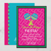 Invitations Cinco de Mayo Fiesta (Devant / Derrière)