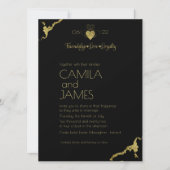 Invitations Claddagh Monogram (Devant)