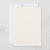Invitations Classique Ombre Coral Wedding (Dos)
