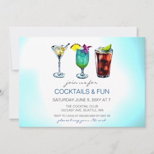 Invitations Cocktail (Devant)
