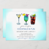 Invitations Cocktail (Devant / Derrière)