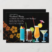 Invitations Cocktail (Devant / Derrière)