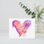 INVITATIONS - Coeur senti (Debout devant)