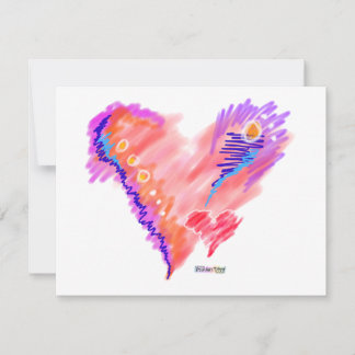 INVITATIONS - Coeur senti