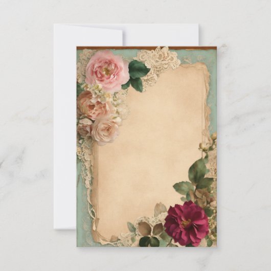 Invitations Colorées Pour Relative & Amis (Devant)