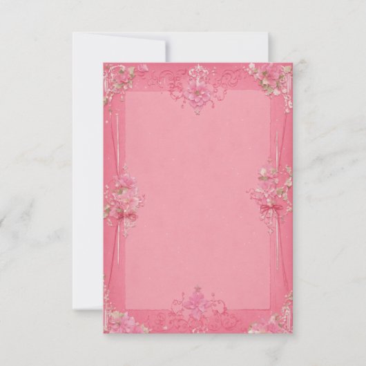 Invitations Colorées Pour Relative & Amis (Devant)