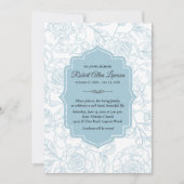 Invitations commémoratifs du souvenir des funérail (Devant)