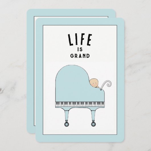 Invitations créatives de douche pour bébé (Devant / Derrière)