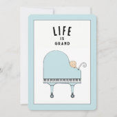 Invitations créatives de douche pour bébé (Devant)