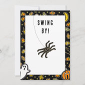 Invitations créatives de la fête d'Halloween (Devant)