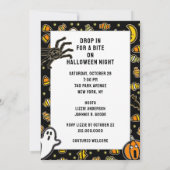 Invitations créatives de la fête d'Halloween (Dos)