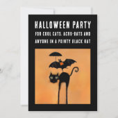 Invitations créatives de la fête d'Halloween (Devant)