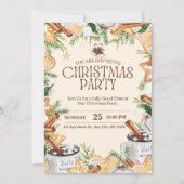 Invitations créatives personnalisées pour Noël (Devant)