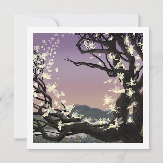 Invitations crépusculaires de féeries (Devant)