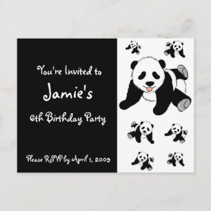 Invitations customisées à la fête des enfants de P