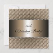 Invitations customisées de fête d'anniversaire (Devant)