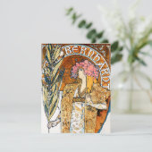 Invitations d'Alphonse Mucha Gismonda (Debout devant)