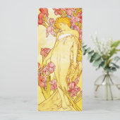 Invitations d'Alphonse Mucha Iris (Debout devant)