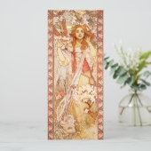 Invitations d'Alphonse Mucha Jeanne d'Arc (Debout devant)
