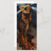 Invitations d'Alphonse Mucha Morning Star (Devant / Derrière)