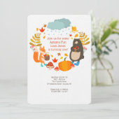 Invitations d'amis d'automne (Debout devant)
