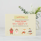 Invitations d'amis d'hiver (Debout devant)