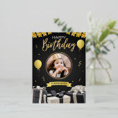 Invitations d'anniversaire (Debout devant)