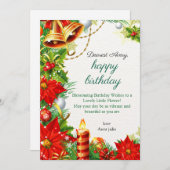 Invitations d'anniversaire (Devant / Derrière)