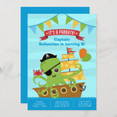 Invitations d'anniversaire (Devant / Derrière)