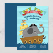 Invitations d'anniversaire (Devant / Derrière)