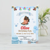 invitations d'anniversaire (Debout devant)