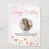 Invitations d'anniversaire (Devant)