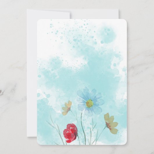 Invitations d'anniversaire (Dos)