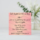 Invitations d'anniversaire (Debout devant)