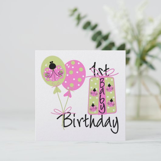 Invitations d'anniversaire (Debout devant)