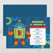 Invitations d'anniversaire (Devant / Derrière)